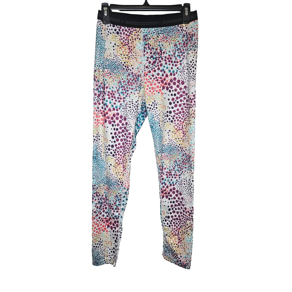 Burton DRYRIDE Leggings XL Multicolor‎ Dot Print Performance Base Layer